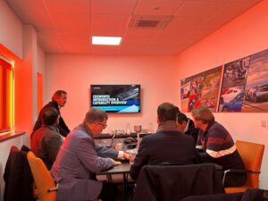 Cosworth - Swiss delegation visit